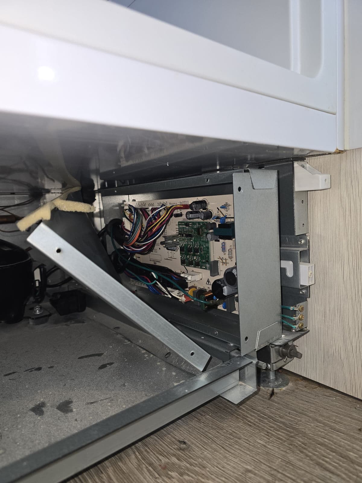 Refrigerator control board repair in a GTA kitchen